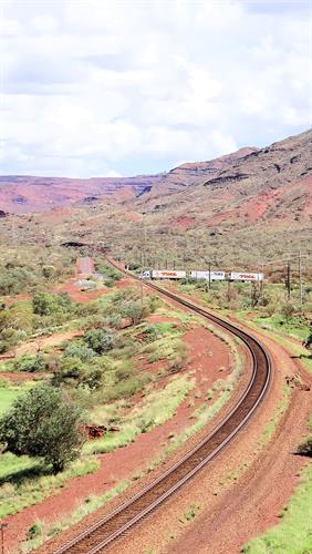 Rail Line, Tom Price, WA.